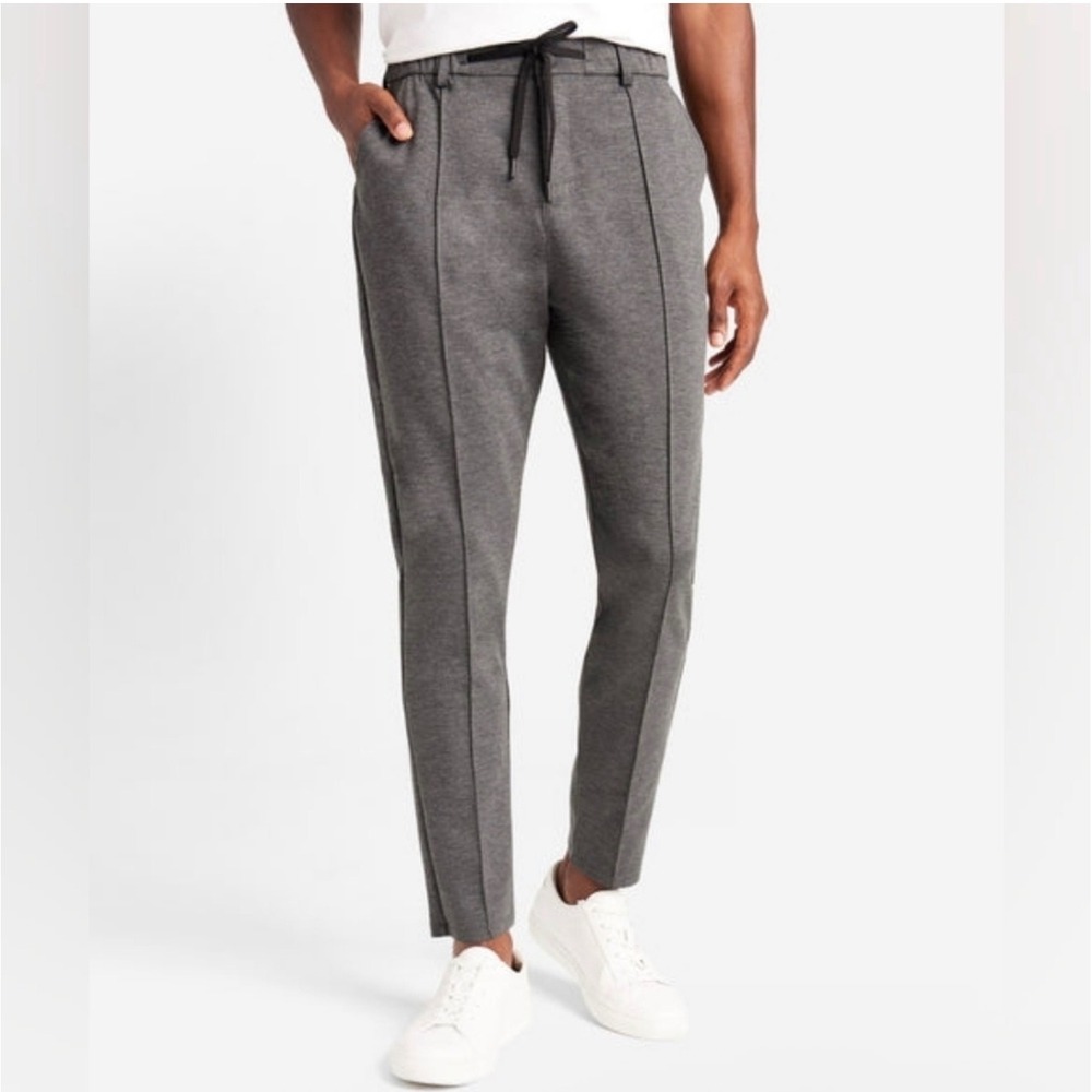 Kenneth Cole New York Techni-Cole Utility Trouser Gray KE9C34GGHSP Mens L